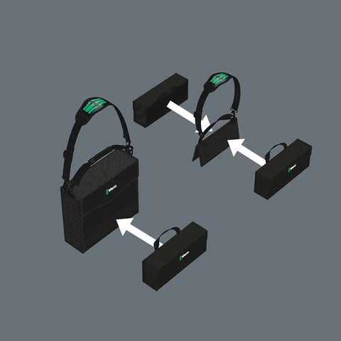2Go 3 Tool Box Grab And Go Portable Tool Organizer Case For Bits And Drivers showing compact design and portable functionality