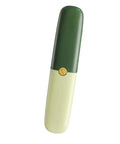 Stainless Steel Fruit Peeling Knife With Double Head For Kitchen And Outdoor Use Portable Peeler with green handle and case