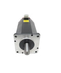 Three Phase Permanent Magnet Servo Motor With Closed Loop Control For Precision Positioning On White Background, Front View