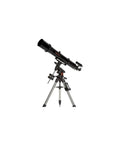 Advanced VX 6-Inch Refractor GoTo Telescope With Computerized Mount for planetary imaging and bright deep-sky viewing shown in black.