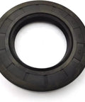 Heavy Duty Washer Tub Bearing Seal Kit Drop-In Replacement Compatible With Electrolux and Kenmore Models OE Number 134642100 1482894 showing a black rubber seal.