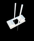 Pro Grade Teflon Vertical Cleaning Basket For Glass And Silicon Wafers