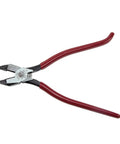 D201-7CSTA Linesman Pliers With Spring Loaded Action, Kickass Grip From Aggressive Knurl For Deep Twists And Wire Cuts