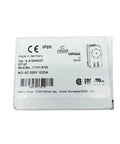 Compact Enclosure Thermostat Switch 57127 DIN rail mount box showing specifications