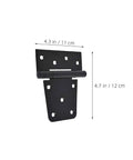 Heavy Duty Gate Hinges Set For Wood And Metal Gates Built To Last For Barn Fence And Exterior Shed Doors 5 Pack Easy Install Versatile Gate Hinge Kit