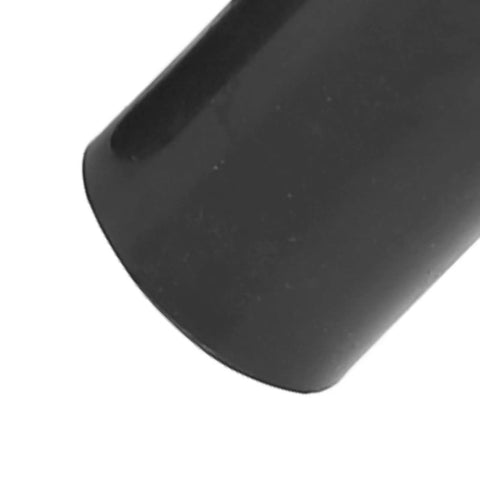 Close-up of a black silicone end plug from 10Pcs Silicone Vacuum Hose Cap Kit For 16mm Car Intake Lines Weatherproof End Plugs With Easy Install