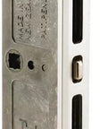 Sliding Glass Patio Door Lock Mortise Type 2-Point With 7.796 Inch Screw Hole Spacing and Aluminum Round Faceplate