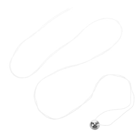 Physics Pendulum Experiment Kit For High School Mechanics Education With Metal Design And Cotton Rope on white background