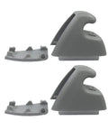 Gray Sun Visor Clip Holder For Chevrolet Cruze Sonic Spark Buick Verano Replacement Bracket OE 95994975 95994976 2 Pack