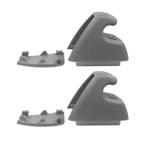 Gray Sun Visor Clip Holder For Chevrolet Cruze Sonic Spark Buick Verano Replacement Bracket OE 95994975 95994976 2 Pack