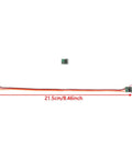 2 Pack Micro 1A Mini ESC DIY Two Way Forward And Reverse Brushed DC 5V JR Connector ESC with 21.5cm cable