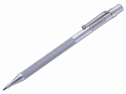 Pocket Automatic Center Punch With Replaceable Steel Tip, Spring Loaded And Lightweight Aluminum Body, Handy Everyday Carry Tool For Marking And Starting Holes In Metal Wood And Plastic