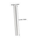 8 Pack Tent Pole Connector Repair Tubes For Quick DIY Fixes On Broken Poles, Lightweight And Portable, aluminum tube with measurements