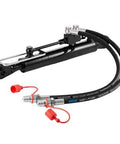 Cat 1-1 Hydraulic Top Link For Tractors, 11 Inch Stroke, Retracted Length About 20.88 Inches, Extended Length Up To 31.88 Inches, Includes Two Hydraulic Hoses And Three Eighths Inch Check Valve, Ready For Direct Fit On Cat 1-1 Tractors