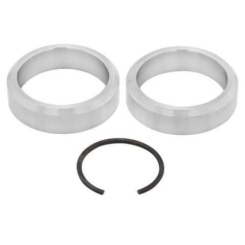 2 Pack Rear Wheel Bearing Repair Kit With ABS For 2000-2006 Tundra, 2000-2004 Tacoma, And 2001-2002 4Runner With Anti Lock Brakes Fits Rear Wheel Bearing Assembly, components shown.