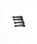 M1 Blade Grip Linkage OSHM1009 RC Heli Parts For M1 RC Helicopters Upgrade Kit laid out on white background