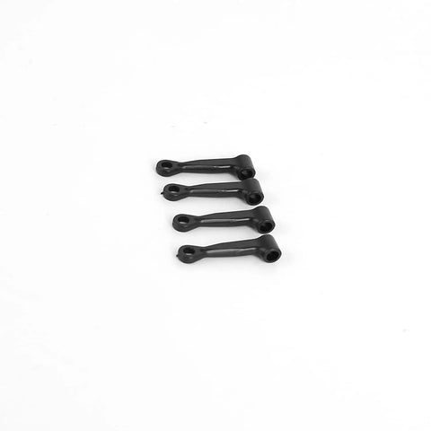 M1 Blade Grip Linkage OSHM1009 RC Heli Parts For M1 RC Helicopters Upgrade Kit laid out on white background