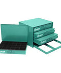 Heavy Gauge Steel Parts Cabinet Featuring Four Quick Slide Drawers And Ninety Six Roomy Compartments Built To Keep Your Small Hardware Workshop Tools And Weekend Warrior Gear Tidy Up.