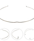 Solid Retrofit Recessed Light Clips With Spring Clamp Replacement Kit For Ceiling Downlights Spotlights Compact Iron Material In Sleek Silver Finish Perfect Upgrade For Home Or Commercial Spaces Easy Install No Mess, silver iron spring clip