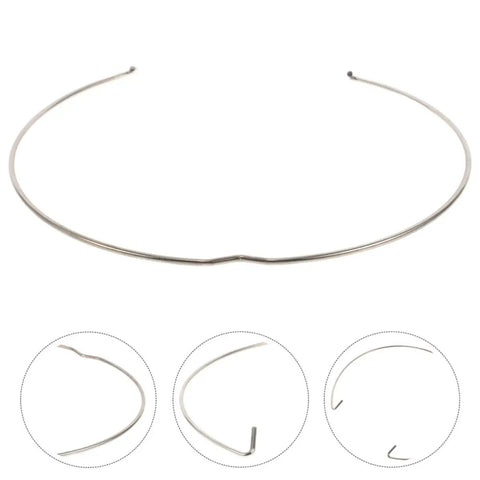 Solid Retrofit Recessed Light Clips With Spring Clamp Replacement Kit For Ceiling Downlights Spotlights Compact Iron Material In Sleek Silver Finish Perfect Upgrade For Home Or Commercial Spaces Easy Install No Mess, silver iron spring clip