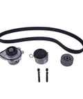 Timing Belt And Water Pump Kit For 2007 2018 Chevrolet Sonic Aveo 1.8L Fits Ls Lt Trims set with belt, pump, pulley, and bolts