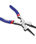 Eight Inch Welding Pliers With CR-V Steel Construction, Spring Loaded Non Slip Grips, Multi Function Tool For Cutting Wires