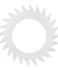 Plastic Washer Clutch Replacement Part For Washing Machine Gear With Smooth Operation And Quiet Performance, Durable And Easy Install For Home Laundry Use white plastic gear ring