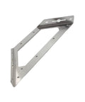 Heavy Duty Knockout Stainless Steel Corner Brackets 90 Degree L Shape wall bracket with multiple holes and a sleek design.