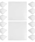 White EPE Foam Pouches 25 Pack Shockproof Moving Cushions For Fragile Dishes Ceramics Glassware And Packaging Supplies No Brainer Protection