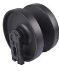 Front Idler AP03 Heavy Duty Replacement For Bobcat Sv Skid Steer SVL75 SVL75-2 SVL90 SVL90-2 SVL95-2S SVL95-2C black idler roller side view
