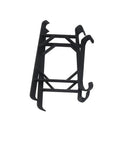 Top view of black Extended Landing Gear For Mini 5 Pro Drone 25mm Height Increase Extendable Tripod Style Legs With Anti Collision Bracket Lightweight 22g Pair Protects Chassis On Uneven Terrain Easier Safe Takeoffs And Lands showcasing the tripod style design.