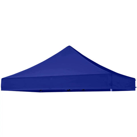 Universal Replacement Top For Pop Up Canopy Tents, Available In 6x6 Foot, 8.2x8.2ft, Or 3x3m Sizes, Fits 2.62ft Center Pole, Blue
