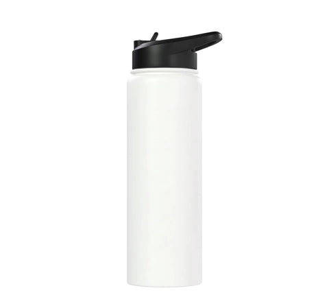 Pilot Quote Aviate Stainless Steel Insulated Water Bottle With Dual Wall Construction Keeps Drinks Hot Or Cold displayed upright