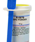 Top Shelf Swimming Pool Test Kit Refill DPD Powder 10 Grams 2 Pack with blue measuring spoon for accurate chlorine testing.