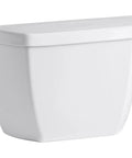 Wellworth Classic 1.28 Gpf Tank Right Hand Configuration for efficient flush, durable ceramic construction, side view