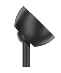 Black ceiling fan slope kit for slopes up to 45 degrees, no fuss install slope adapter, durable ceiling fan accessory for irregular ceilings.