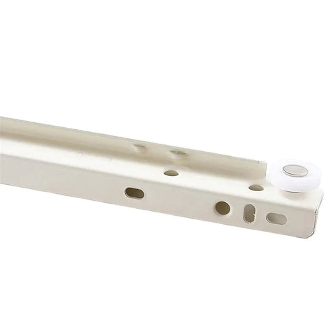 Close-up of Full Extension Drawer Slides For Ultra Smooth Quiet Glide 16 Inch Drawer Rails with roller pulley detail