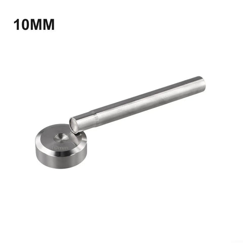 Dope Rivet Setting Kit For Leather Craft with Interchangeable Punches, steel punch, and base for 10mm rivets
