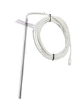 Plug And Play RTD Temperature Sensor Probe Replacement For DLX And Woodwind Pellet Grills, PG24-44 Compatible, Easy Install, OEM-Style Replacement Part, Durable Grill Temperature Probe For Consistent Grilling, 6.4 in probe with 47 in wire