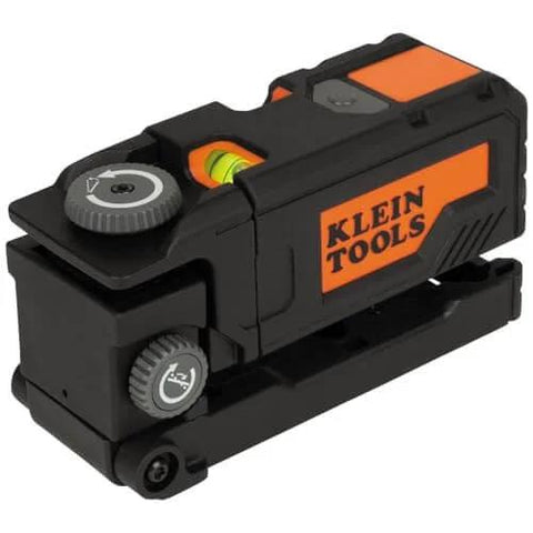 Magnetic Pocket Laser Level With 360 Degree Wall Attachment, Red Laser Line Reaches 30 Feet, 3 Bubble Vials, Handy Adjustable Body