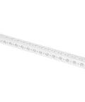 Awesome 2PC 16mm X 240MM Aluminum Square Beams with 15 Spaced Holes Perfect For Building Durable Tetrex Robots and Custom Robotics Projects That Really Pop And Last, white aluminum beam