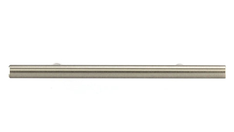 Four And One Quarter Inch Center To Center Brushed Nickel Cabinet And Drawer Bar Pull Handle, modern steel design, isolated view