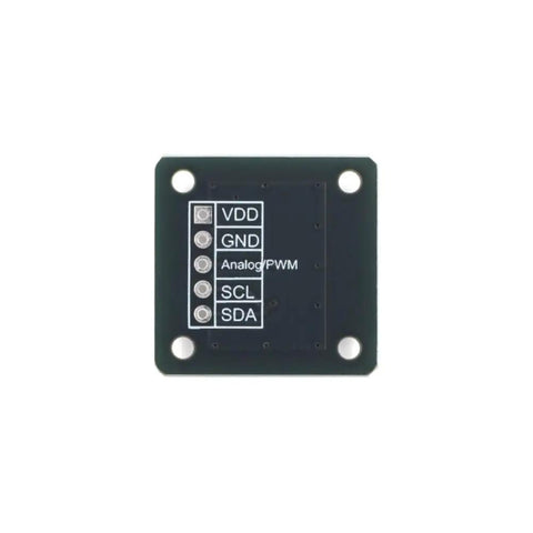 14-Bit High-Precision Magnetic Encoder Module For Accurate Rotary Position Sensing In Motion Control And Robotics, Non-Contact Magnetic Induction Sensor Delivers Wear-Free Long-Term Stability And Snappy Feedback; black PCB