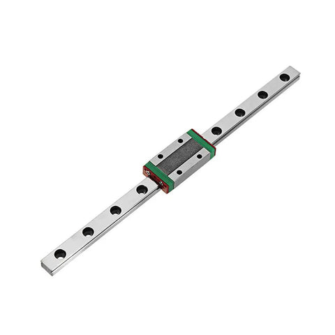 MGN12H 250mm Linear Rail And Block Kit For Precise CNC Machines, 3D Printers, And Robotic Motion Systems, Smooth Sliding, High Rigidity Guide Rail For Reliable Milling And Accurate Linear Motion. silver MGN12H linear rail with bearing block