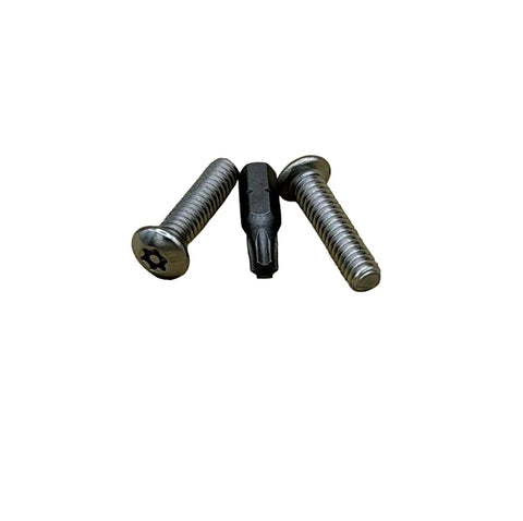 Heavy Duty 1/4-20 X 1-1/2 Inch Button Head Torx Security Machine Screws Stainless Steel Tamper Proof Bolts with tool.