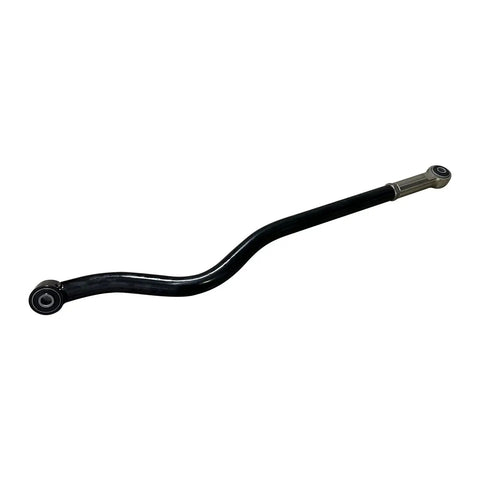 Beefy 0 To 6 Inch Lift Front And Rear Track Bar For 2007 2018 Jeep Wrangler JK Heavy Duty Adjustable Panhard Rod Replacement That Keeps The Axle In Line With The Frame And Cuts Down On Suspension Stress, black DOM tube