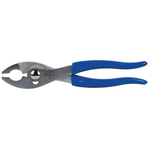8-Inch Slip-Joint Pliers With Shear-Type Cutter For Precise Wire Cutting, Serrated Jaws For Sure Grip, Dual Jaw Positions