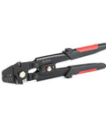 Wire Rope Swager For Crimping Fishing Lines Up To 2.2mm Hardened Steel Jaws With Black Oxide Finish Tool front view
