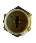 Automotive temperature sensor, round white housing with dual terminals; front view for Honda/Acura.