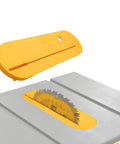 Zero Clearance Table Saw Insert For DeWalt DWE7491RS with tight fit and precision cut shown on table saw surface